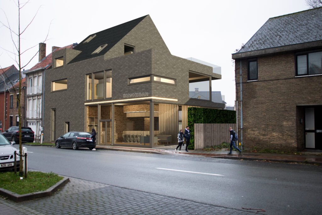 Voorgevel op ooghoogte